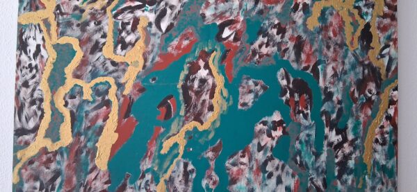 La señora 1,07x69 (acrílico sobre lienzo) - Imagen 4