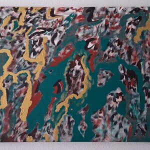 La señora 1,07x69 (acrílico sobre lienzo)