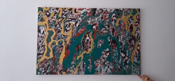 La señora 1,07x69 (acrílico sobre lienzo) - Imagen 3